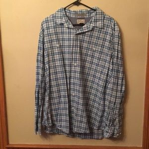 Light blue plaid shirt